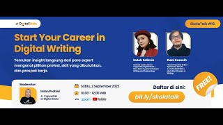 SkolaTalk #16 - Start Your Career in Digital Writing screenshot 5