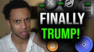 CRYPTO HOLDERS: TRUMP JUST PUMPED OUR BAGS, BUT BE WARNED!