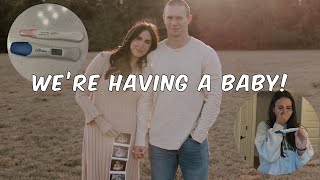 I’M PREGNANT! | finding out + telling Zack, friends and family