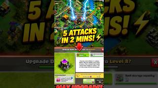 How to Finish 5 Raid Attacks in 2 Minutes! ⚡️ #clashofclans