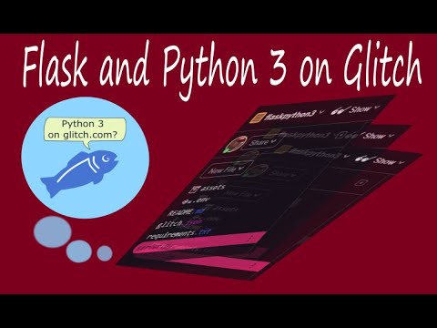 Get Python 3 on the web with Flask and Glitch.com (free with 6 lines of code)