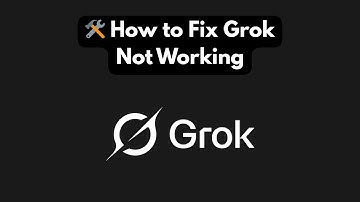 Grok werkt niet | Hoe los je het probleem met de Grok-app of -website op? | Oplossing voor Grok-s...