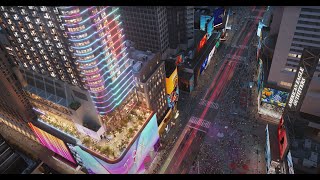 TSX Broadway: Historic Palace Theatre raised 30-feet above Times Square