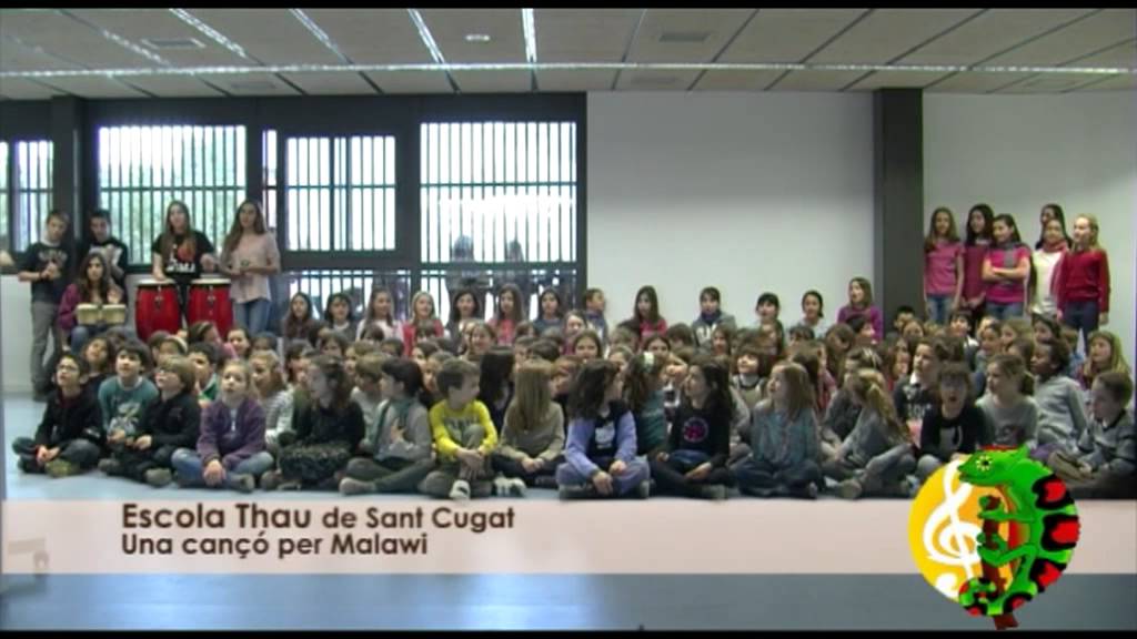 L'Escola Thau de Sant Cugat canta Una Cançó per Malawi v1