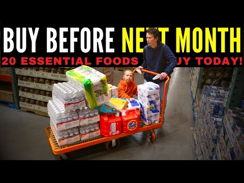 20 Foods That Will Double In Price This Fall & Winter | Prepping for FOOD SHORTAGES 2023