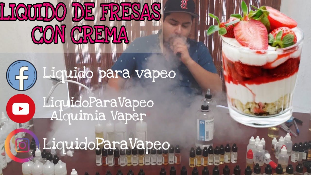 Como hacer liquido para vapear, 