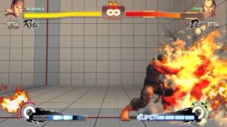 USF4 Ryu stochastic setup