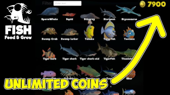 Feed and Grow: Fish Cheats & Trainers for PC