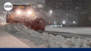 Millions in Northeast hit by snowstorm