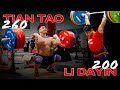 Li dayin and tian tao go heavy with team china