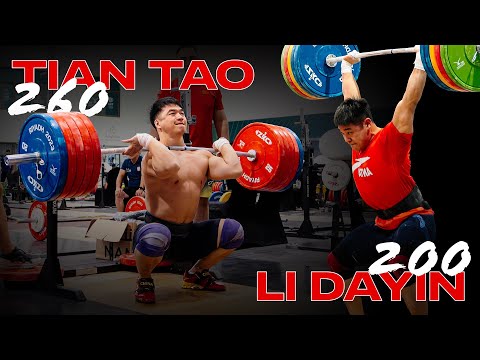 Li Dayin and Tian Tao Go Heavy With Team China!