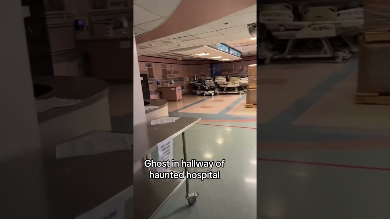 GHOST SIGHTING AT HAUNTED HOSPITAL Haunted Spooky Creepy Ghost Scary Ghosthunting