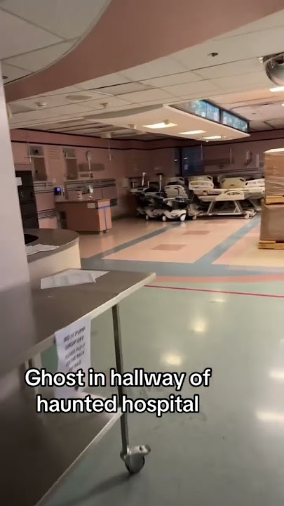 GHOST SIGHTING AT HAUNTED HOSPITAL #haunted #spooky #creepy #ghost #scary #ghosthunting