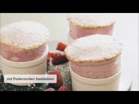 Video: Himbeersoufflé Mit Soße