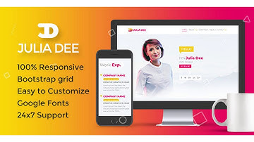 Julia Dee - Personal Blog HTML Template | Themeforest Website Templates and Themes