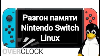 Разгон оперативной памяти на Nintendo Switch Linux
