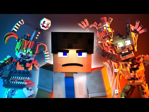 Disconnected Full Movie | Fnaf Sl Animated Minecraft Music Video