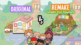 DAYCARE Nursery Makeover Challenge | Original VS Remake ?? TOCA BOCA House Ideas | Toca Life World