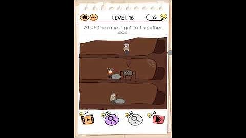 Brain Test 2 Tricky Stories CAPTAIN MARY Level 16 Walkthrough