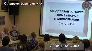 Ось Альдебаран-Антарес – ось ВЫБОРА и трансформации (а не &quot;Ось катастроф&quot;). Левицкая Анна