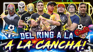 #LaReta Alberto del Rio, Cinta de Oro, Mistico, Dueñas y Hechicero VS Xuxo, Manu y Alex