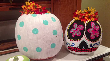¿Cómo hacer calabazas para pintar?
