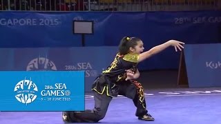 Wushu - Women's Optional Nanquan (Day 2) | 28th SEA Games Singapore 2015