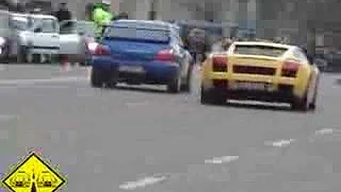 Subaru vs Lambo