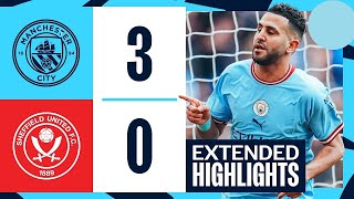 Man City (3-0) Sheffield United - Mahrez hat-trick sends City to FA Cup final #highlights