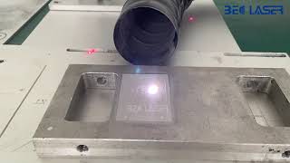 3D dynamic focusing fiber laser marking machine for embossment and curved surface engraving