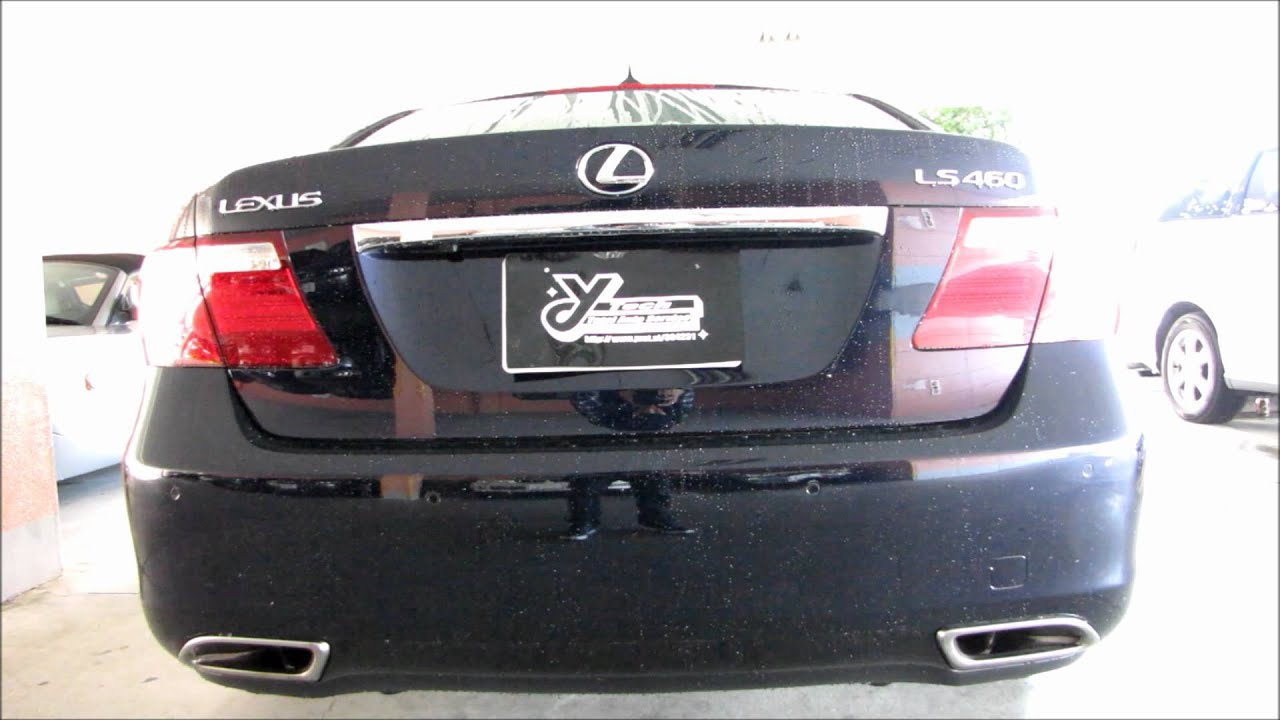 LEXUS LS460 EXHAUST~Suruga-Speed Sound~ - YouTube