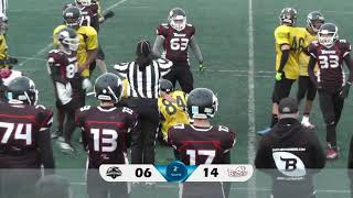 Primera parte "condensed" del Hurricanes Jr vs Bisons Jr