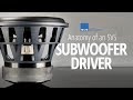 Anatomy of an SVS Subwoofer Driver