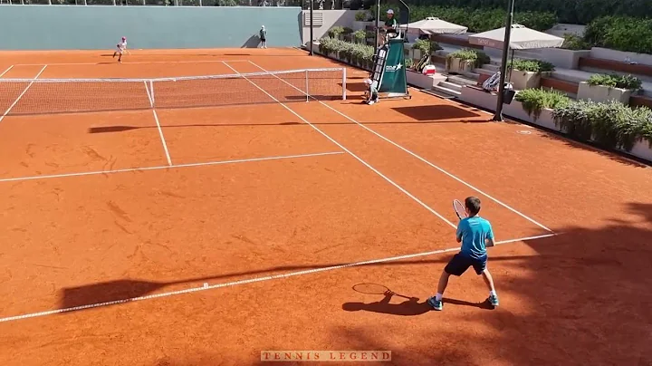Carlos Alcaraz's brother gets outclassed by the ambidextrous Davidov (U12 IMG Future Stars 2022)