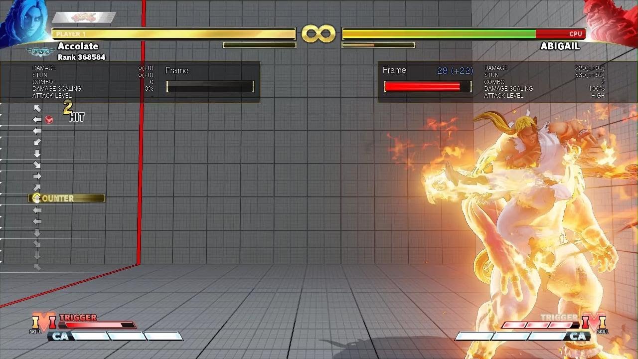 SFV: Ken max damage combo [ 750 ]