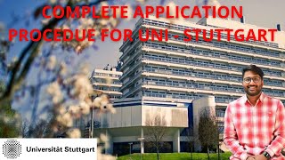 Complete Application process of "University of Stuttgart"|TU9|