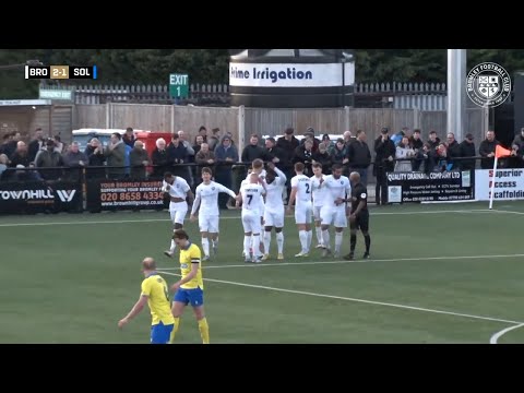 Bromley Solihull Goals And Highlights