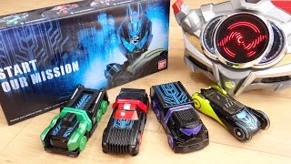 これが未来のシフトカー！プレバン限定 DXネクストシフトカーセット レビュー！シフトネクストビルダー・シフトネクストハンター・シフトネクストデコトラベラー 劇場版仮面ライダードライブ ダークドライブ