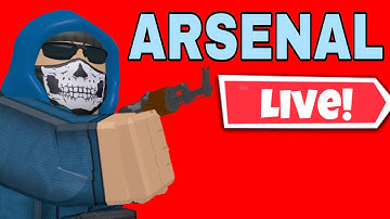 Roblox Arsenal Live Stream | Playing with subs, 1v1s