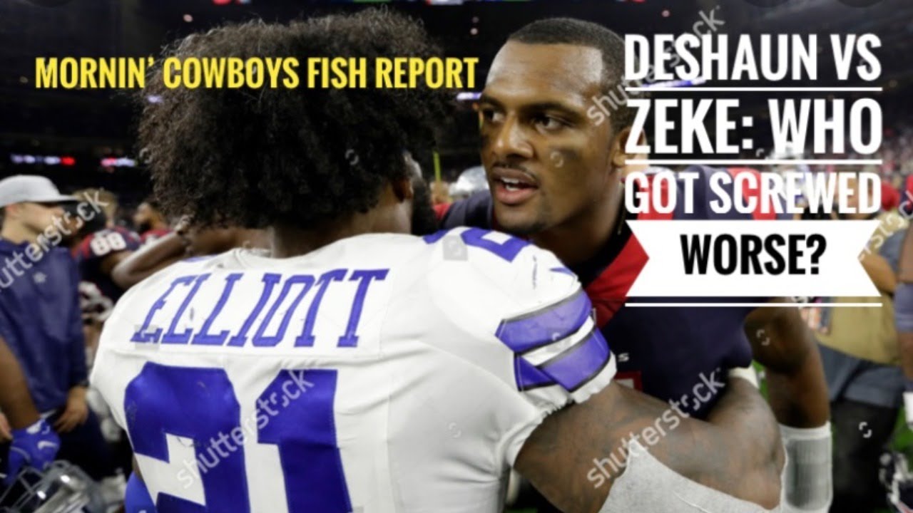 #DallasCowboys ZEKE vs. Deshaun – 'Mornin' #Cowboys Fish Report – WHO'd NFL Screw Worse?