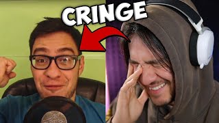 Reacting to my FIRST video. CRINGE WARNING