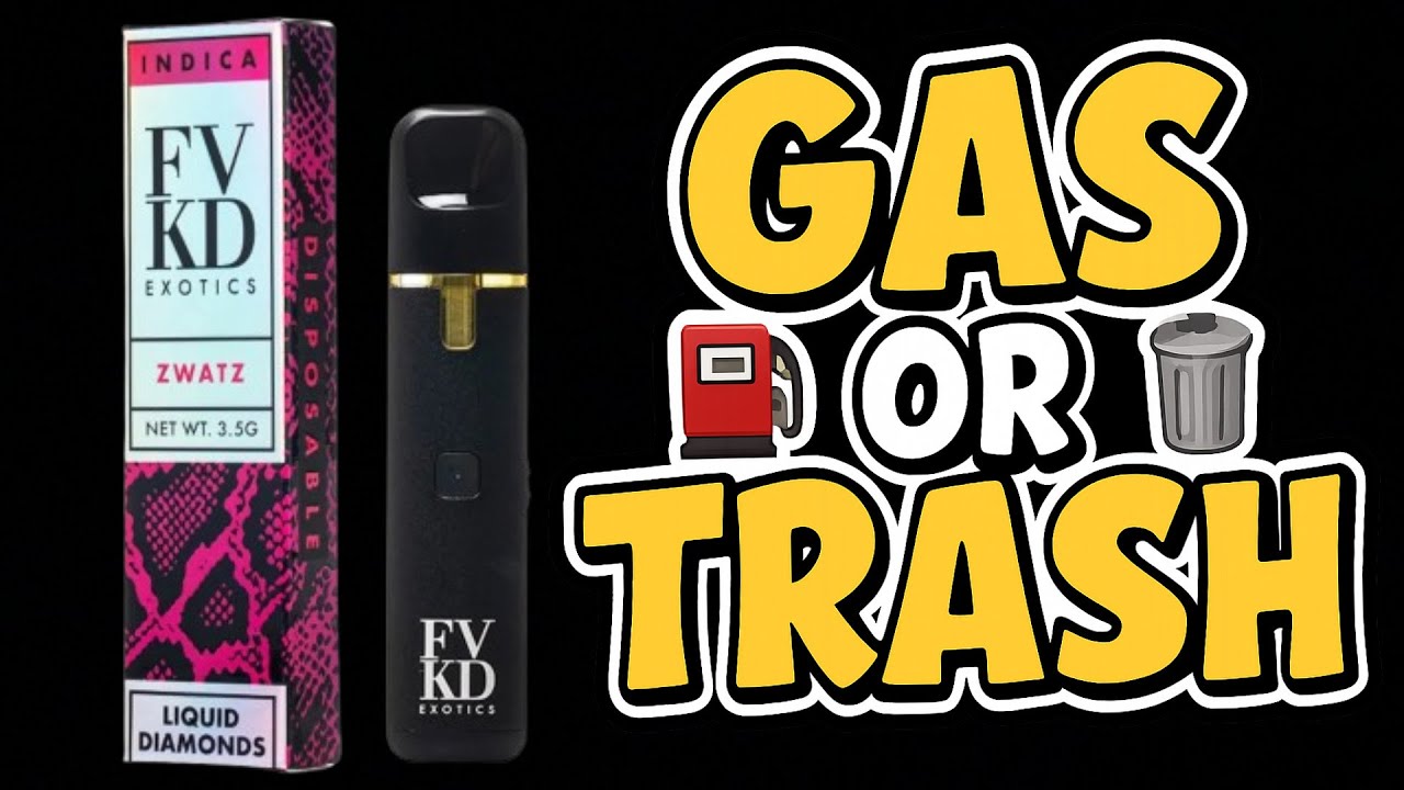 3 GRAMS of LIQUID DIAMONDS in ONE CART⁉️ FVKD EXOTICS Disposable Review 🔥 | GAS or TRASH? 💨💎