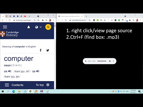 Video How to download sound from Cambridge and Oxford... - youtube