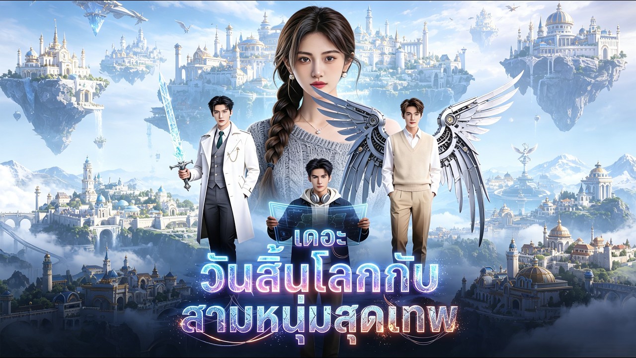 🇹🇭[พากย์เสียง] วันสิ้นโลกกับสามหนุ่มสุดเทพ#drama poster