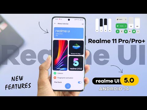 Realme 11 Pro Plus New realme Ui 5.0 Update Features - New Control Center | Realme 11 Pro 5g Update