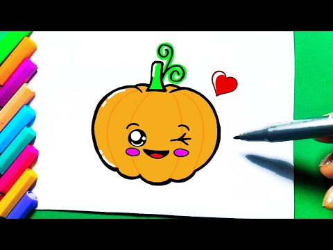 Como desenhar Olho Monstro de Halloween ❤ Desenhos Kawaii