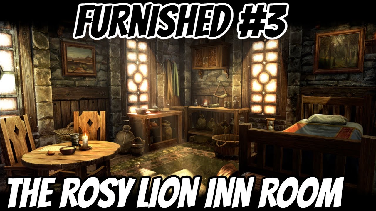 Furnished #3 - The Rosy Lion Inn Room
