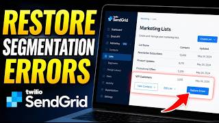 Full How to restore segmentation errors in Twilio SendGrid marketing lists - Detailed Guide News
