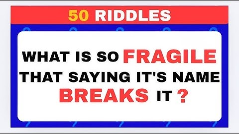 Only Real Geniuses Can Solve All 50… 🧩⚡🧠 Brain Teasers & Riddle Quiz…#quiz #braintest #riddles