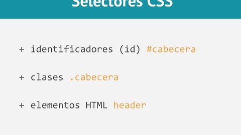 3   Seleccionar clases y ID en CSS